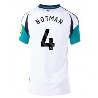 Maglia Calcio Newcastle United Sven Botman #4 Seconda Divisa Donna 2024-25 Manica Corta